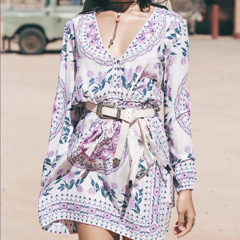 NWT SPELL PANDORA PLAYDRESS PRIMROSE